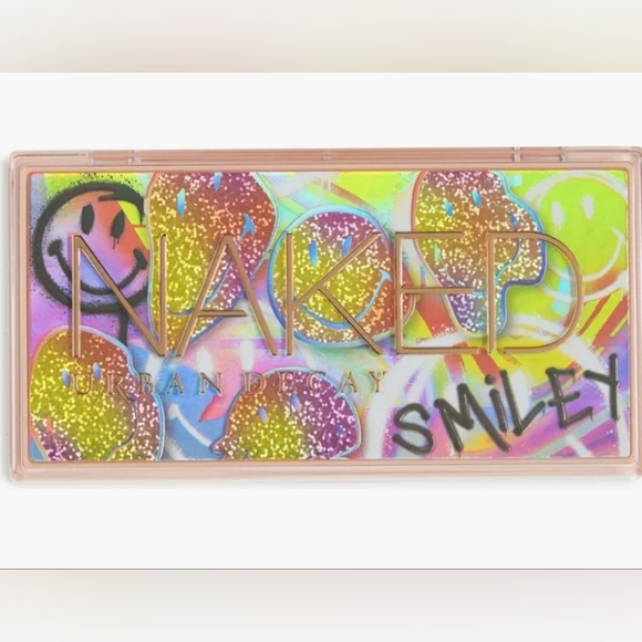 NWB URBAN DECAY SMILEY PALETTE NAKED CHILL HAPPY - Picture 3 of 4